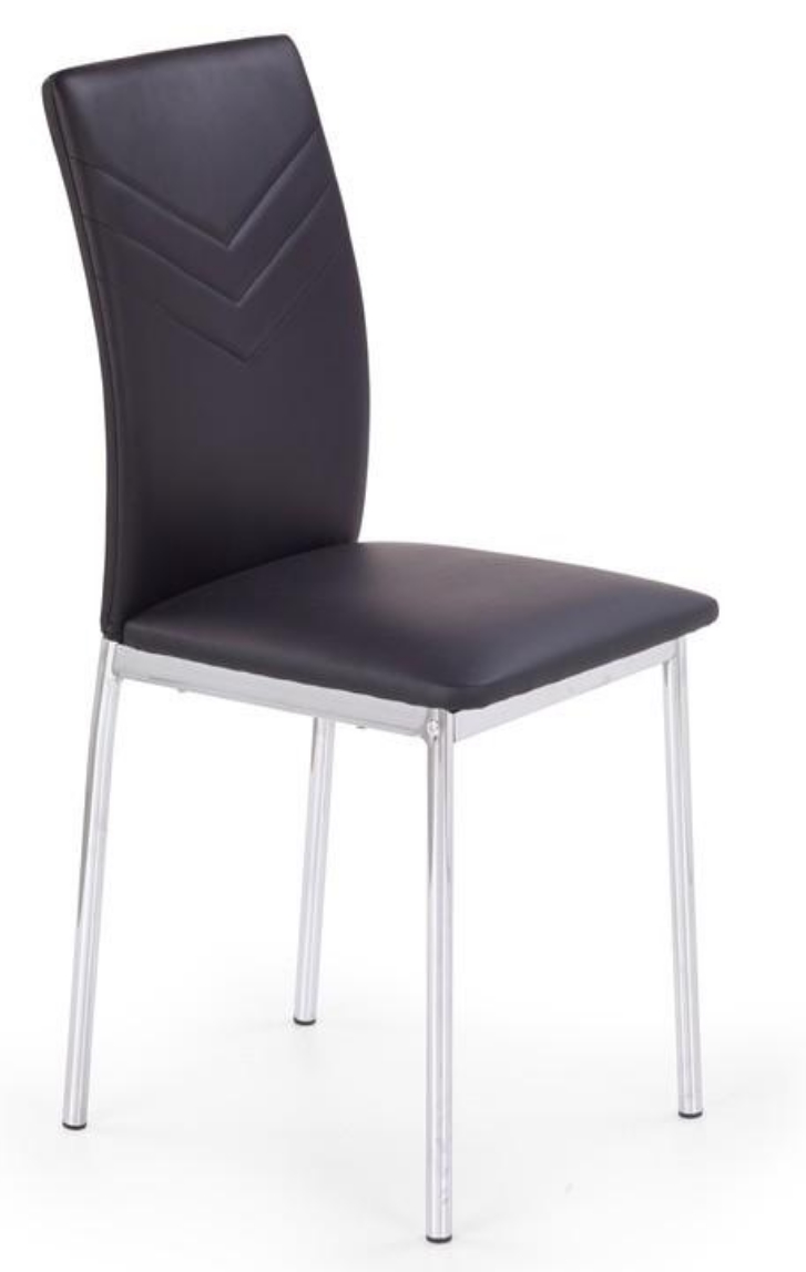 krzesło kuchenne, krzesła, krzesła nowoczesne, krzesła do jadalni, ekoskóra, czarny